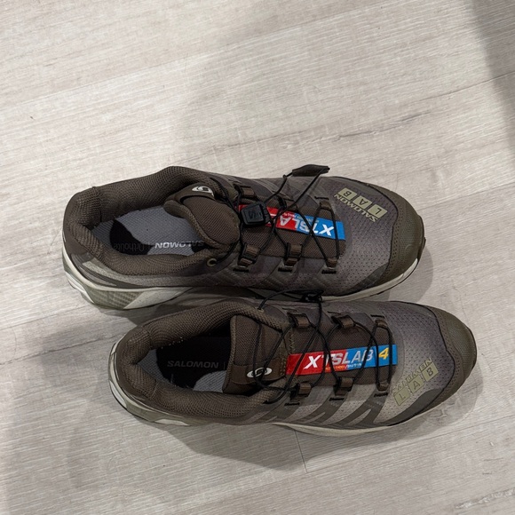 Salomon XT-4 Aurora Borealis Sneaker in Canteen, Transparent Yellow, Dried Herb - Picture 2 of 6